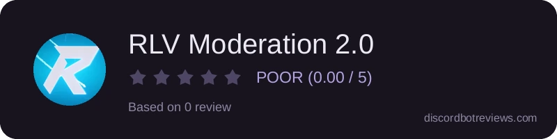 Rating widget preview for RLV Moderation 2.0