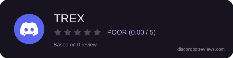 Rating widget preview for TREX 