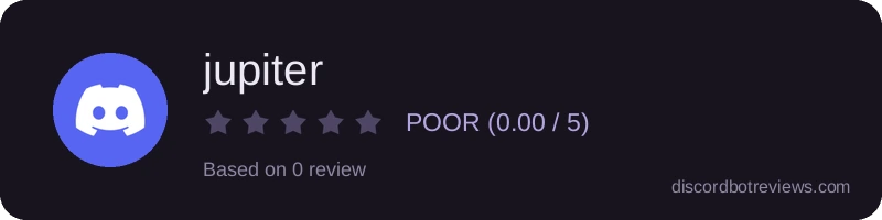 Rating widget preview for jupiter