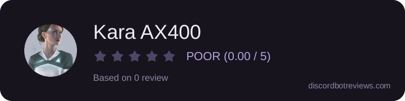 Rating banner for Kara AX400