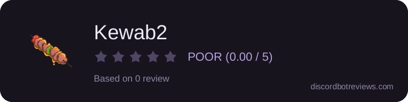 Rating widget preview for Kewab2