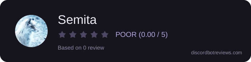 Rating banner for Semita