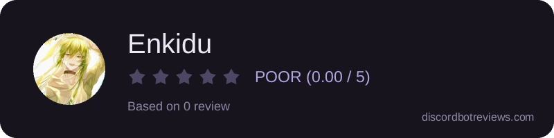 Rating widget preview for Enkidu