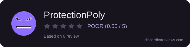 Rating widget preview for ProtectionPoly