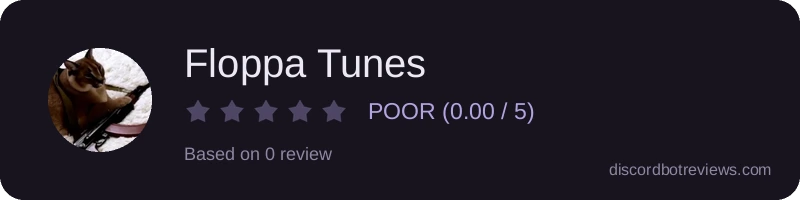 Rating widget preview for Floppa Tunes