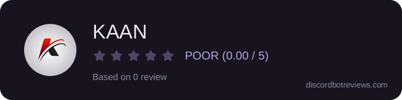 Rating widget preview for KAAN