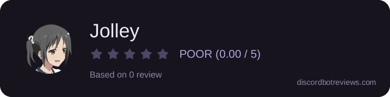 Rating widget preview for Jolley
