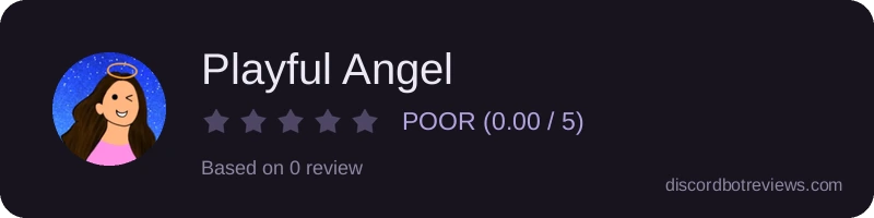 Rating widget preview for Playful Angel
