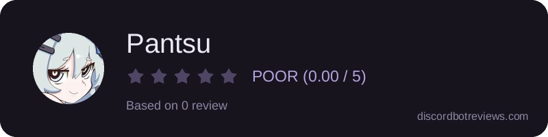 Rating widget preview for Pantsu 
