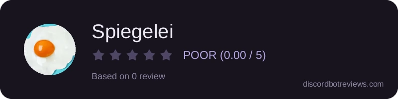 Rating widget preview for Spiegelei