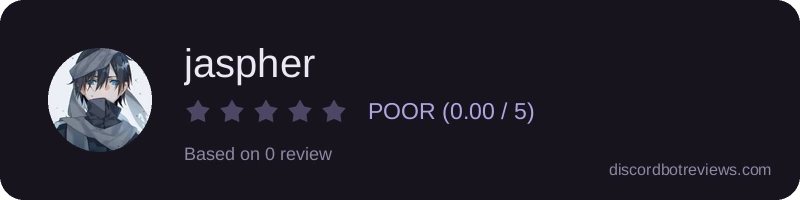 Rating widget preview for jaspher