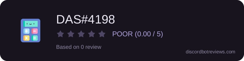 Rating widget preview for DAS#4198