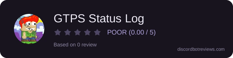 Rating widget preview for GTPS Status Log