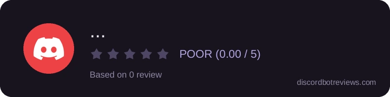 Rating banner for ...