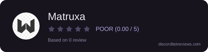 Rating widget preview for Matruxa