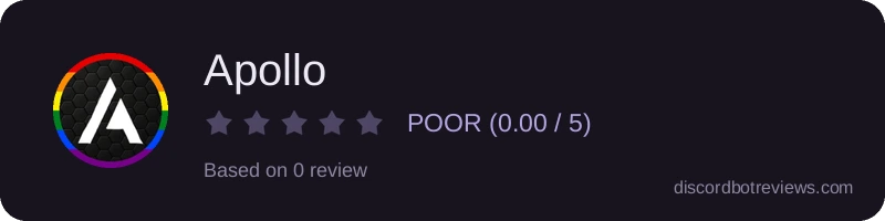Rating widget preview for Apollo