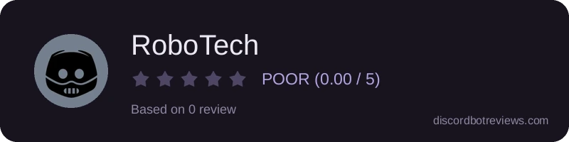 Rating widget preview for RoboTech