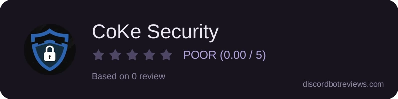 Rating widget preview for CoKe Security