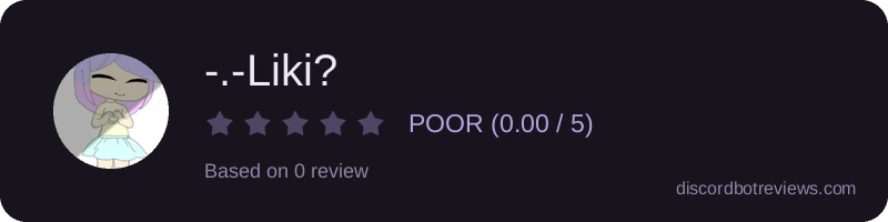Rating widget preview for -.-Liki?
