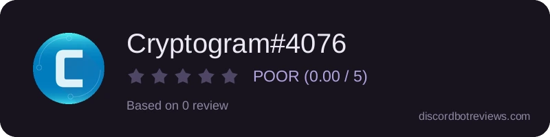 Rating widget preview for Cryptogram#4076