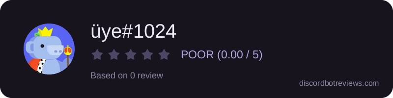 Rating widget preview for üye#1024