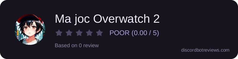 Rating widget preview for Ma joc Overwatch 2