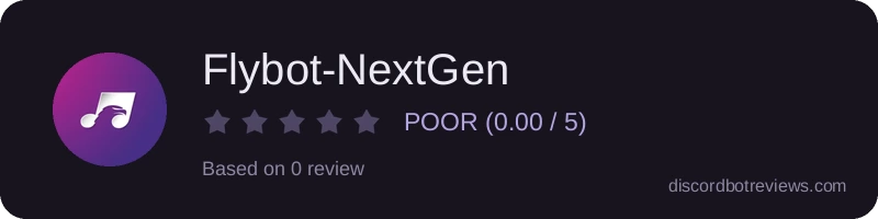 Rating widget preview for Flybot-NextGen