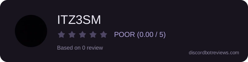 Rating widget preview for ITZ3SM