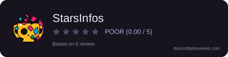 Rating banner for StarsInfos