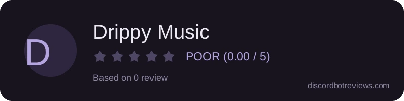 Rating banner for Drippy Music