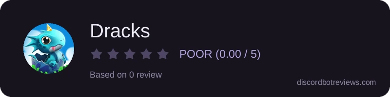 Rating banner for Dracks