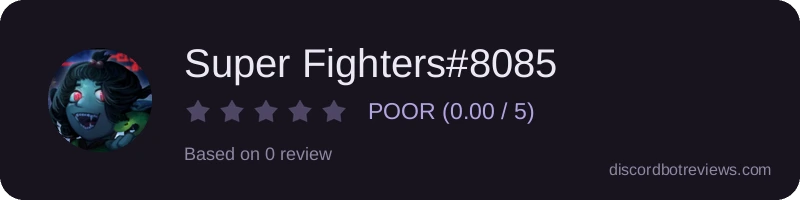 Rating widget preview for Super Fighters#8085