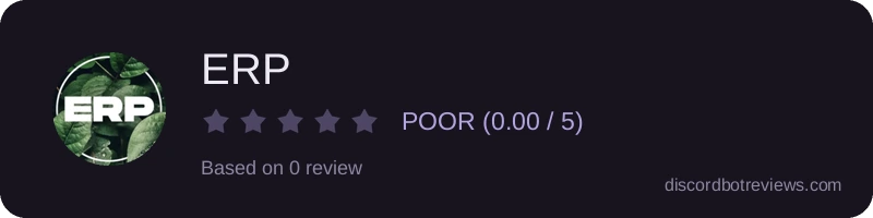 Rating widget preview for ERP
