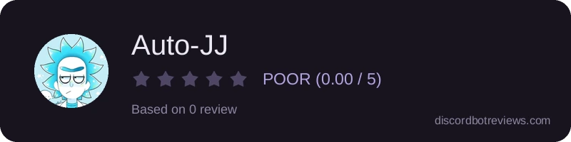 Rating widget preview for Auto-JJ