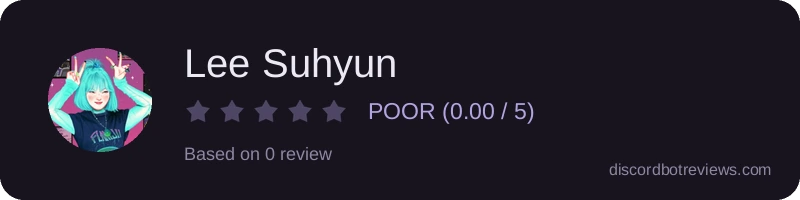 Rating widget preview for Lee Suhyun