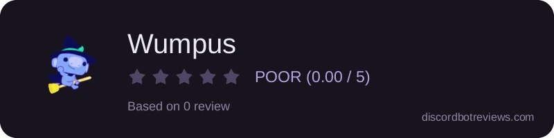 Rating widget preview for Wumpus