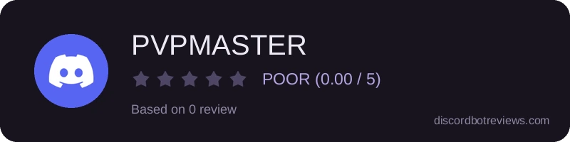 Rating widget preview for PVPMASTER
