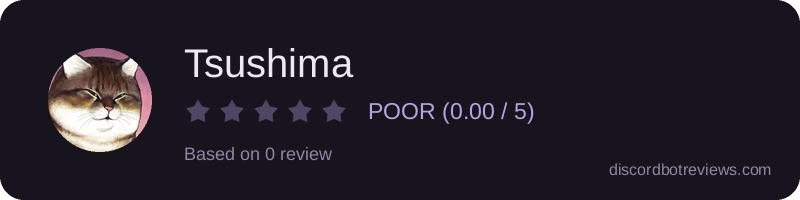 Rating widget preview for Tsushima