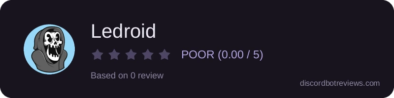 Rating widget preview for Ledroid