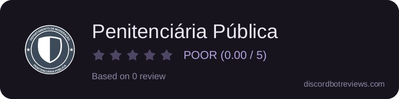 Rating banner for Penitenciária Pública