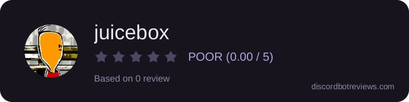 Rating widget preview for juicebox