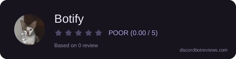 Rating widget preview for Botify