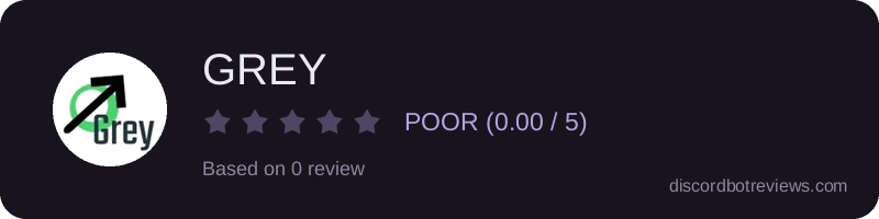 Rating widget preview for GREY