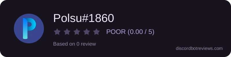 Rating widget preview for Polsu#1860