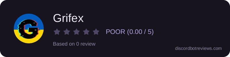 Rating widget preview for Grifex