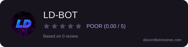 Rating widget preview for LD-BOT