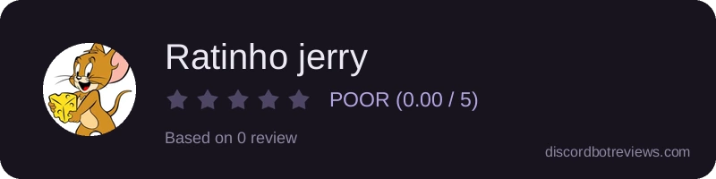 Rating widget preview for Ratinho jerry