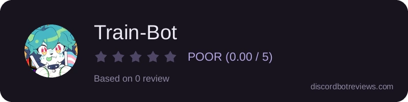 Rating widget preview for Train-Bot