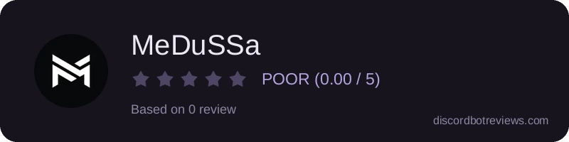Rating widget preview for MeDuSSa
