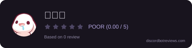 Rating widget preview for 口水兔